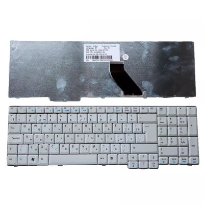 Acer 9400 7000 7110 9300 7720G 7720Z 6930 6530G 7710 white Russian RU keyboard
