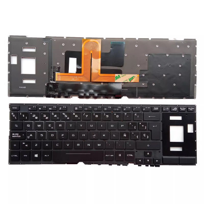 Asus ROG GX501 GX531 GM531 backlit Spanish SP keyboard Asus ROG GX501 GX531 GM531 backlit Spanish SP keyboard