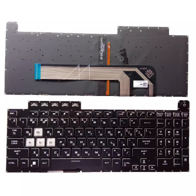 Asus TUF Gaming FA506 FA506H FX506 FX706L FA706 backlit Russian RU keyboard