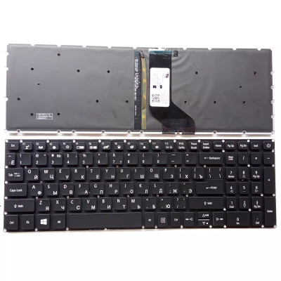 Acer A315-21 A315-41 A315-31 A315-51 A315-53 backlit Russian RU keyboard Acer A315-21 A315-41 A315-31 A315-51 A315-53 backlit Russian RU keyboard