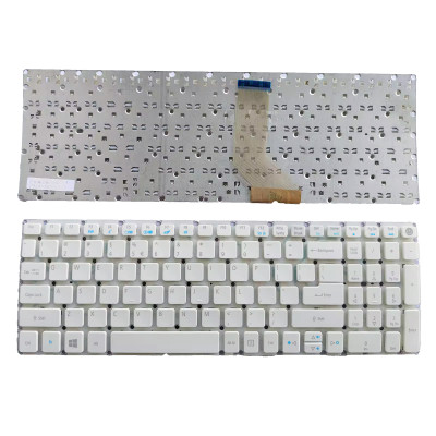 Acer A315-51 A315-53 A515-51 E5-573 V3-574 V5-591 white US keyboard Acer A315-51 A315-53 A515-51 E5-573 V3-574 V5-591 white US keyboard
