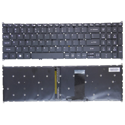 Acer ConceptD 3 CN315-71, CN315-71P, black backlit US keyboard Acer ConceptD 3 CN315-71, CN315-71P, black backlit US keyboard