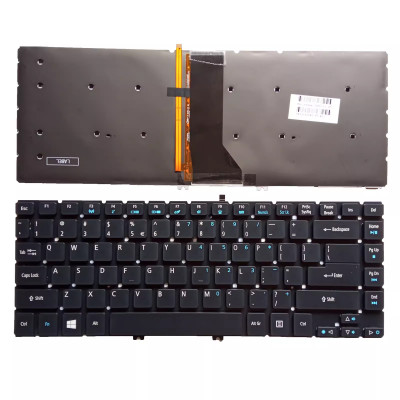 Acer R7-571G R7-571P R7-572 R7-572G 572P R7-571 backlit US keyboard Acer R7-571G R7-571P R7-572 R7-572G 572P R7-571 backlit US keyboard