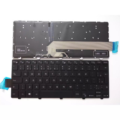Dell 3441 3451 3462 3465 5442 5445 5447 7447 5457 black backlit Brazilian BR keyboard Dell 3441 3451 3462 3465 5442 5445 5447 7447 5457 black backlit Brazilian BR keyboard