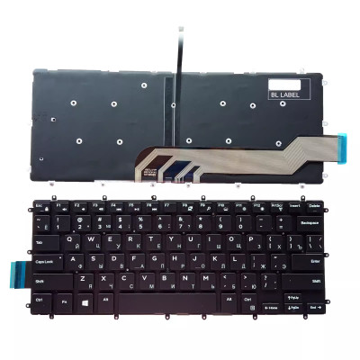 Dell 13-5000 13-5368 13-5378 7466 7368 7378 backlit Russian RU keyboard Dell 13-5000 13-5368 13-5378 7466 7368 7378 backlit Russian RU keyboard