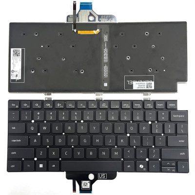 Dell Latitude 3340, 3340 2-in-1 2023, P167G, P168G, backlit US keyboard AI Dell Latitude 3340, 3340 2-in-1 2023, P167G, P168G, backlit US keyboard AI