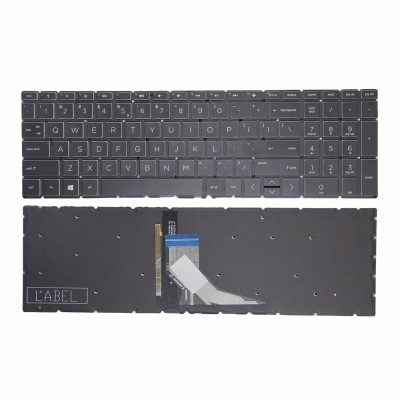 HP PAVILION X360 15-CR, 15T-CR, 15-CS, 15T-CS, 15-CW, 15Z-CW, 15-CX, 15T-CX, Crystal keycap backlit US keyboard HP PAVILION X360 15-CR, 15T-CR, 15-CS, 15T-CS, 15-CW, 15Z-CW, 15-CX, 15T-CX, Crystal keycap backlit US keyboard