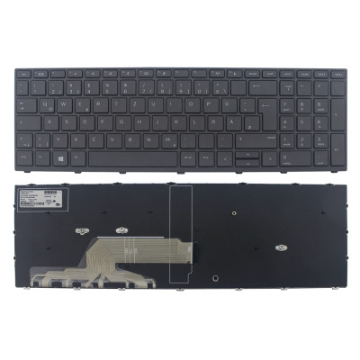 HP Probook 450 G5 455 G5 470 G5 650 G4 650 G5 black frame German DE keyboard original HP Probook 450 G5 455 G5 470 G5 650 G4 650 G5 black frame German DE keyboard original