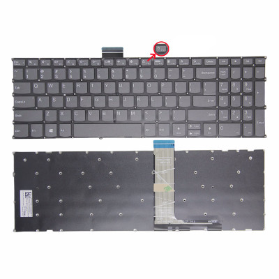 Lenovo IdeaPad Slim 7-15IIL05 7-15ITL05, gray F10 lock US keyboard