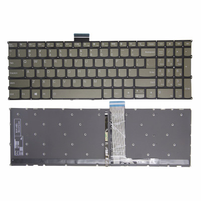 Lenovo IdeaPad Slim 7-15IIL05 7-15ITL05, green backlit US keyboard