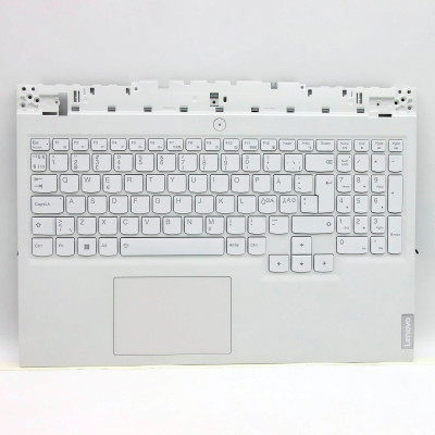Lenovo Legion 5 15ITH6 5CB1D12377 white backlit Norwegian NE NR keyboard palmrest Lenovo Legion 5 15ITH6 5CB1D12377 white backlit Norwegian NE NR keyboard palmrest