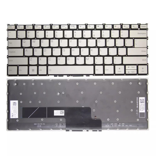 Lenovo Slim 7 Carbon 13IAP7 13IRP8 gold backlit US keyboard Lenovo Slim 7 Carbon 13IAP7 13IRP8 gold backlit US keyboard