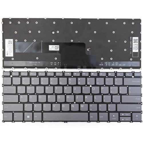 Lenovo Slim 7 Carbon 13IAP7 13IRP8 gray backlit US keyboard Lenovo Slim 7 Carbon 13IAP7 13IRP8 gray backlit US keyboard