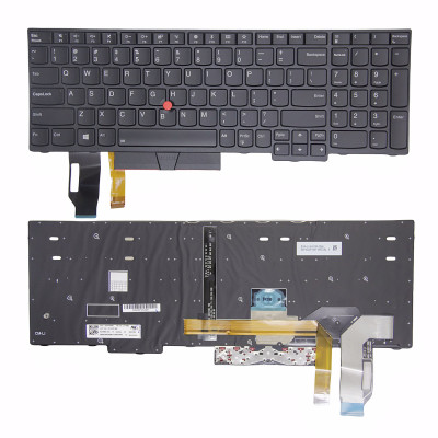Lenovo ThinkPad P52, P53, P53S, P72, P73, black backlit US keyboard original